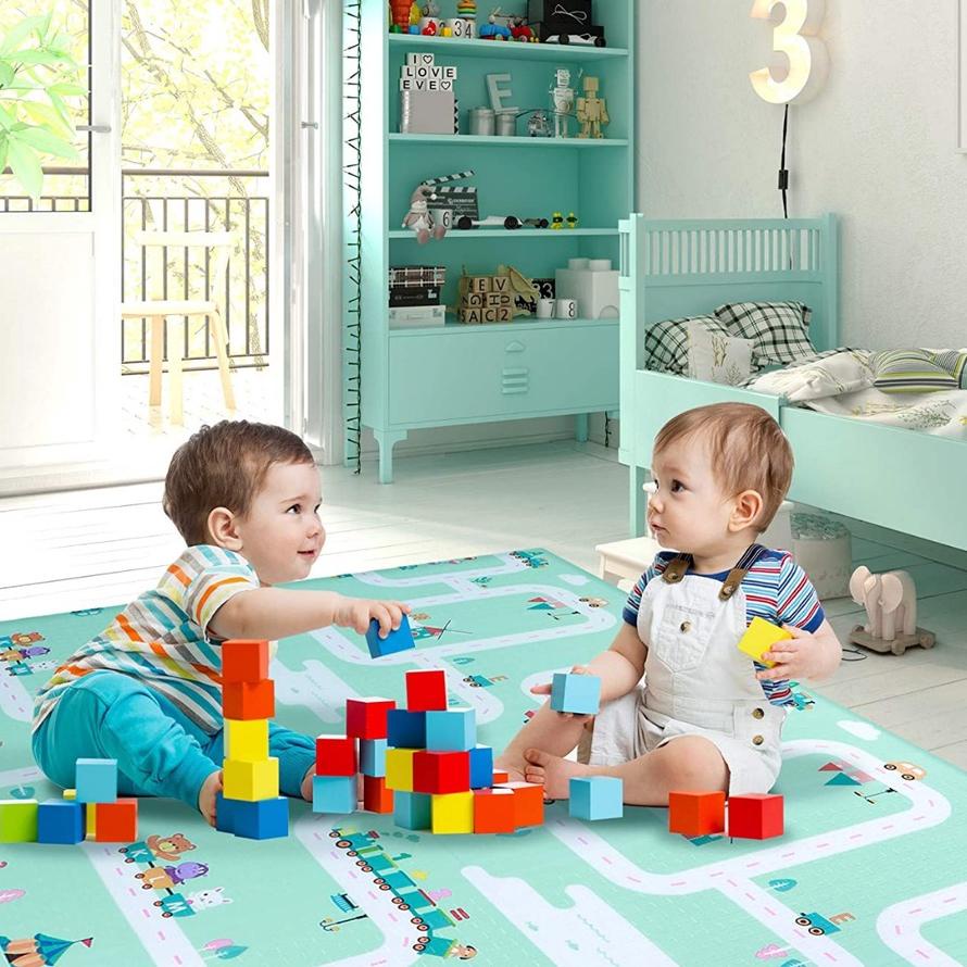 ✥ Matras Import Playmat / Karpet Lipat Anak / Playmat Size 150 x 200CM 180 x 200CM Bolak Balik ○