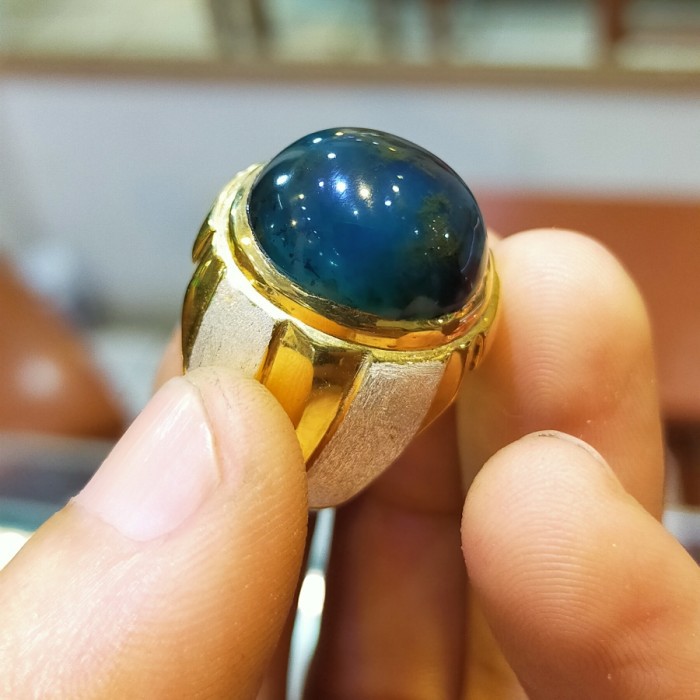 Cincin batu bacan doko gulau barang lawas 100%asli