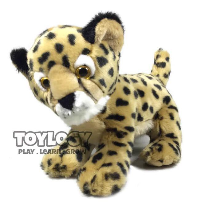 Boneka Hewan Kucing Bayi Cetah Baby Cheetah Plush Animal Doll 11 5