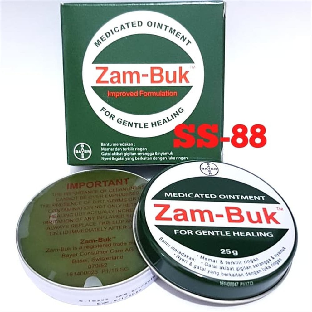 

ZamBuk Zam-Buk Bayer 25gr Obat Memar dan terkilir Best Quality