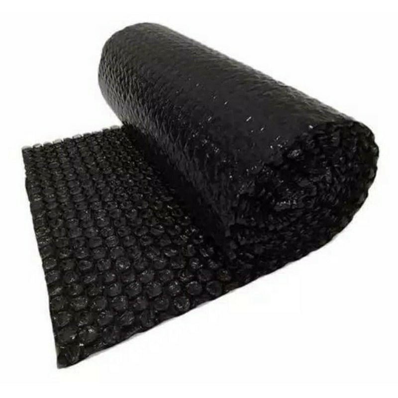 

Bubble Wrap hitam 1m untuk tambahan packing kemasan box