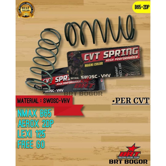 PeR cvt nmax BRT spring cvt Aerox / Lexi 125 / Freego / 10-15% 20% PER CVT 1000 1500 2000 RPM Per racing brt nmax aerox lexi Brt bogor original