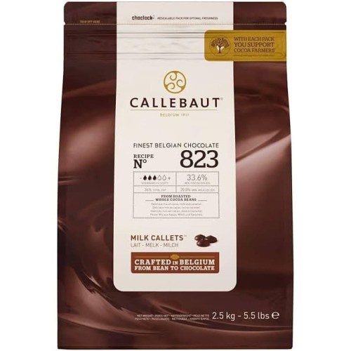 

ORIGINAL Callebaut Milk Caramel Chocolate Couverture 823 33,6% 2,5 Kg