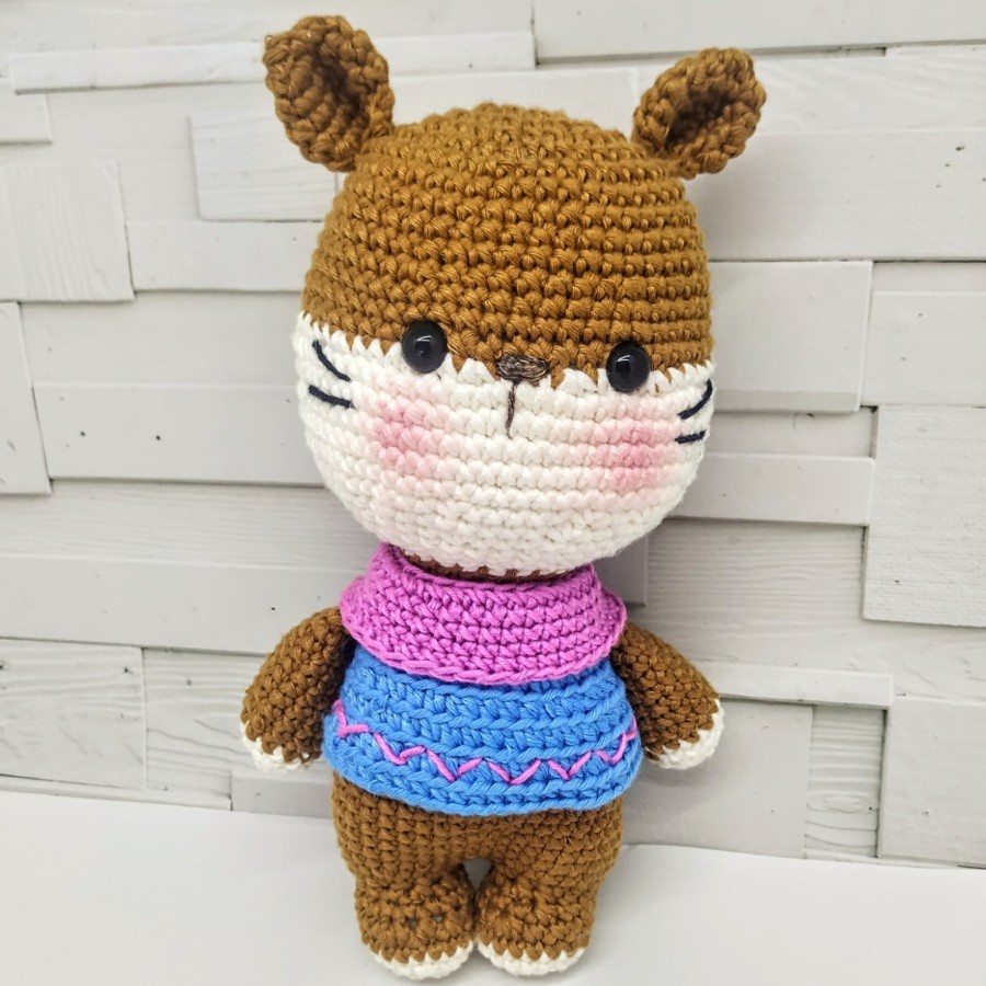 Amigurumi Boneka Handmade Rajut Hamster