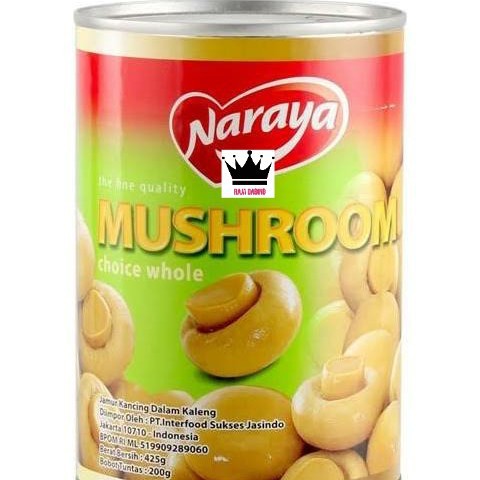 

Naraya Mushroom Canned / Jamur Kancing Kaleng 425gr