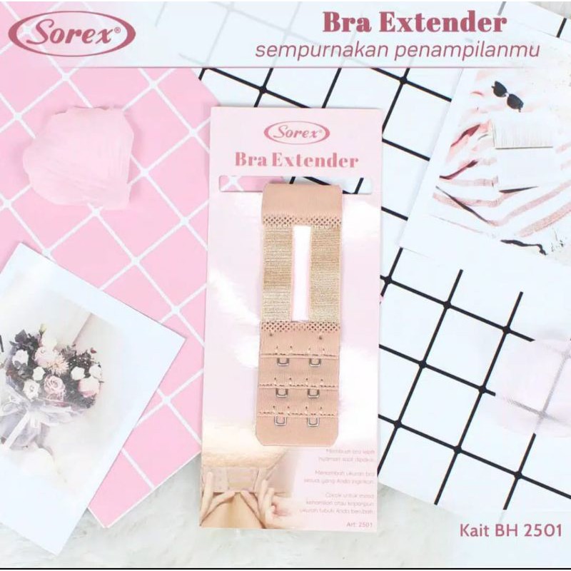 SOREX BRA EXTENDER KODE 2501/2502/2503(KAIT sambung)