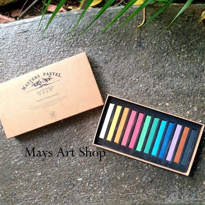 

PASTEL-DRY-OIL- NEW MARIES MASTER SOFT PASTEL SET ISI 12 24 36 48 WARNA MARIE'S PASTEL - ISI 12