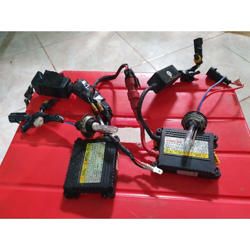 Lampu HID 6000K (putih) untuk motor Ninja 250 / R25 / CBR 150 / N max / V-xion / Scoopy / Beat / Var