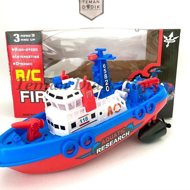 ❋ Mainan Anak Laki Laki RC Kapal Perang Remote Control Mobil Mobilan Boat Titanic Laki2 Edukasi BT14