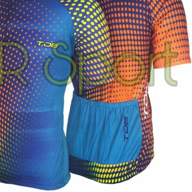 ۩ Jersey sepeda lengan pendek/Baju gowes/Pakaian sepeda ❅