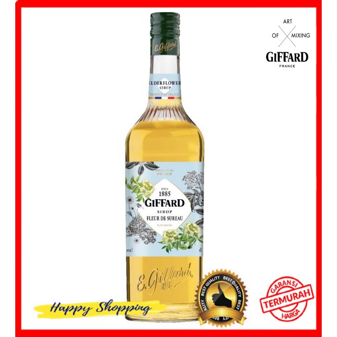 

Syrup Giffard ElderFlower 1000ml
