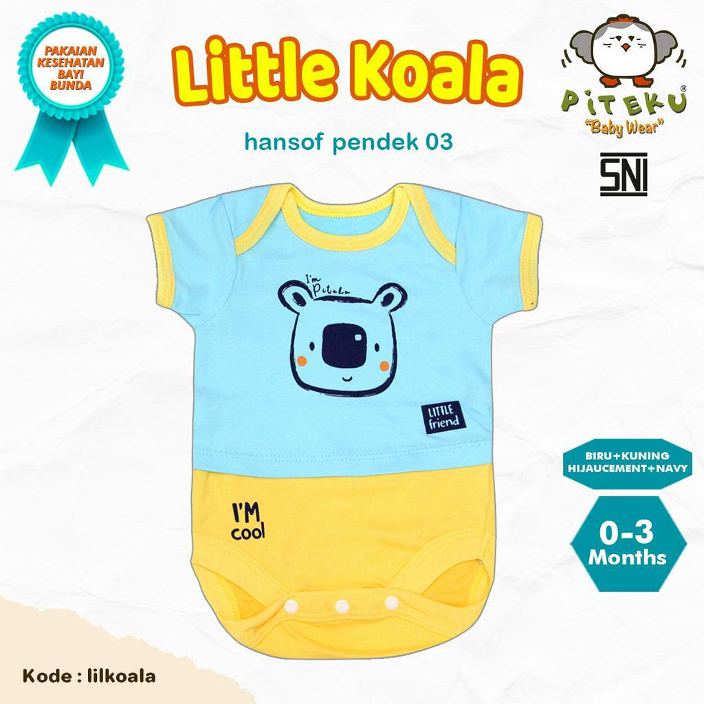 PITEKU JUMPER LILKOALA V2 PD 03 / JUMPER PENDEK 0-3 BULAN