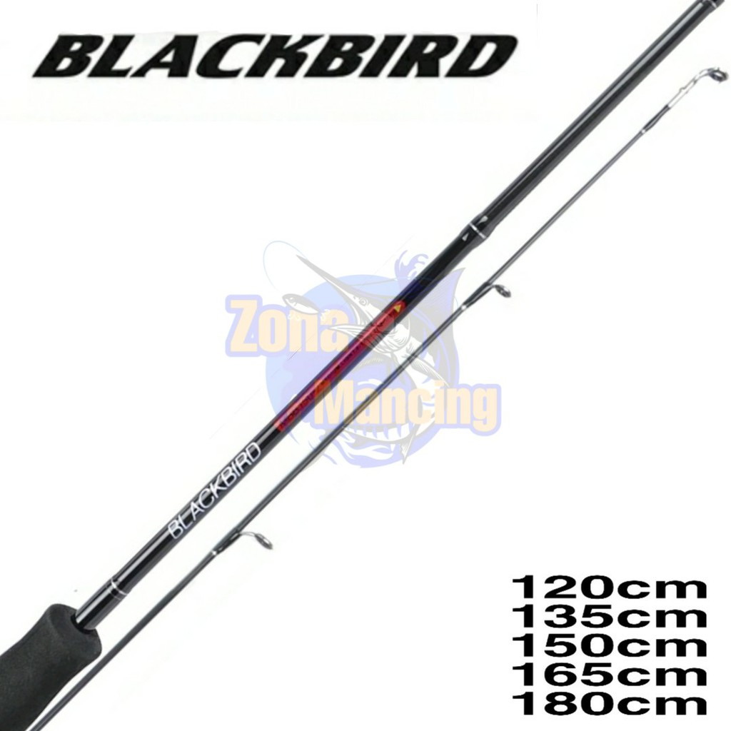 Joran Spinning Maguro BLACKBIRD | Joran Empang | Alat Pancing Maguro Black Bird