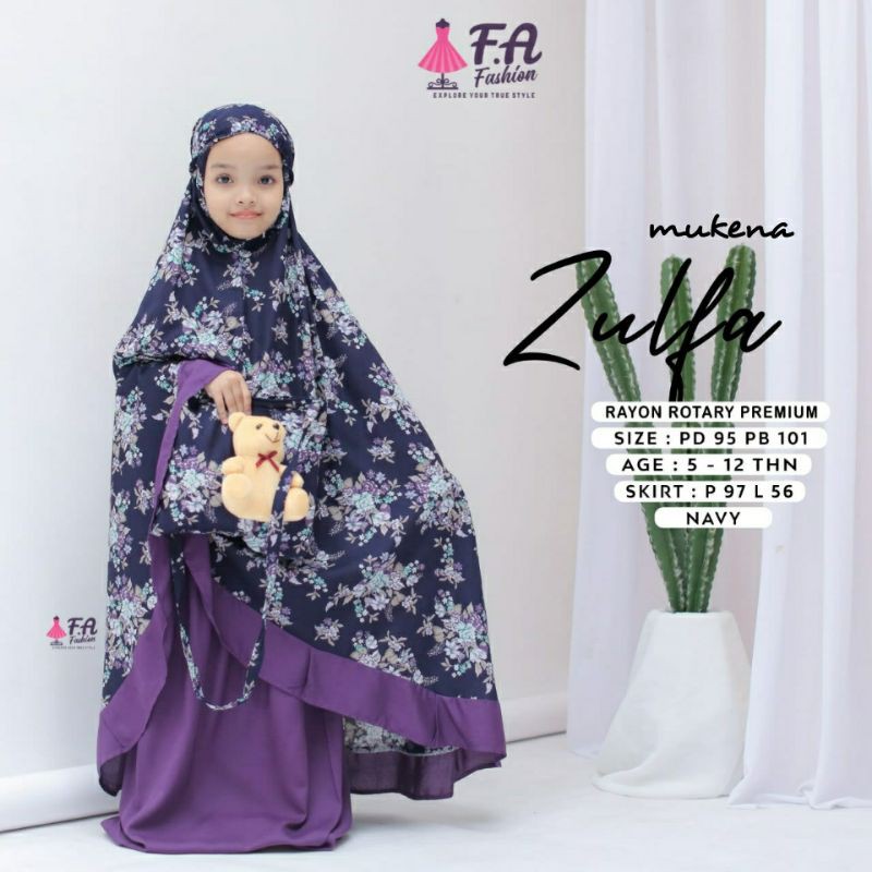 Mukena Zulfa anak