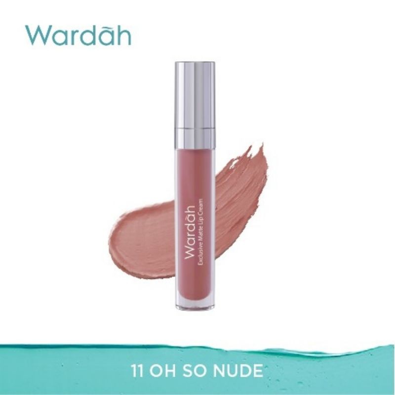 Wardah Exclusive Matte Lip Cream 11 Oh So Nude 4 g