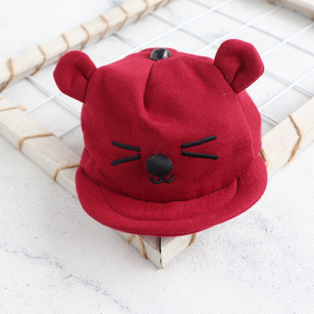 Topi Anak Bayi Baseball Kucing Topi Bayi Lucu Karakter Kucing Baby Hat