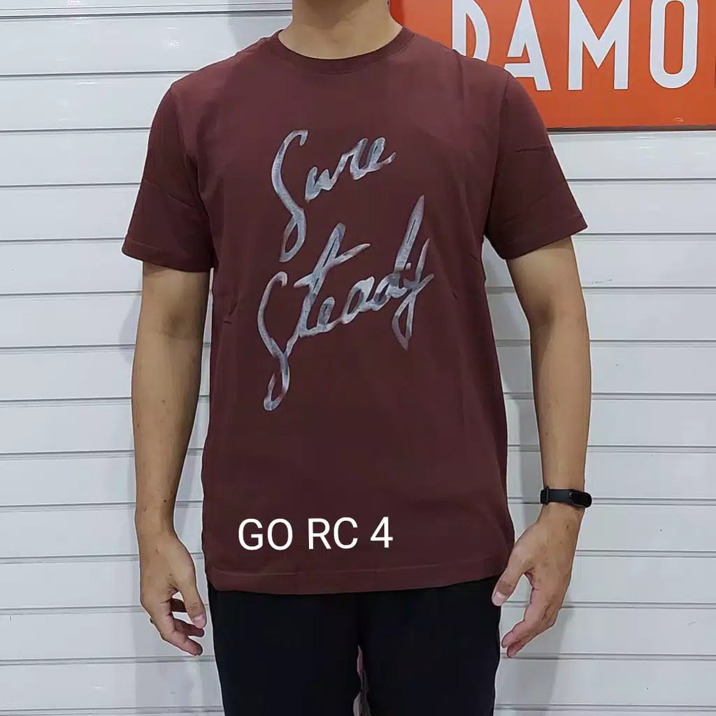 gos RC DAMOR (CRESSIDA) Baju Cowok Reguler Kaos Pria Lengan Pendek Original