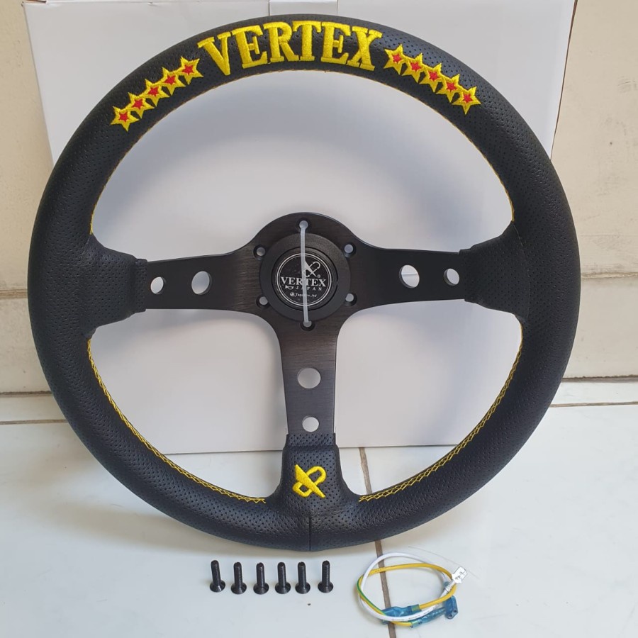 STEERING WHEELS RACING VERTEX TIPE 10STARS STIR MOBIL VERTEX IMPORT