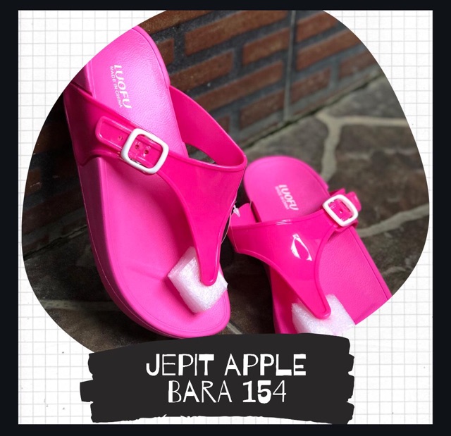 Bara Jepit APPLE by Barabara Import aseli