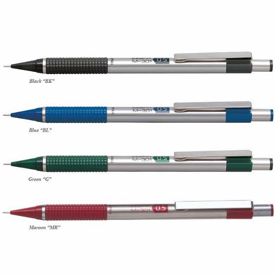 

Sale!!! Zebra M301 Stainless Steel Mechanical Pencil Pensil Mekanik Bodi Besi Terlaris