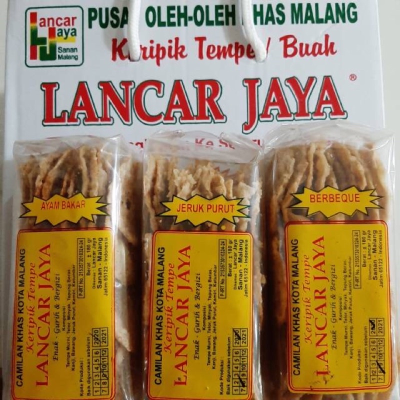 Jual Keripik Tempe Lancar Jaya Malang Shopee Indonesia