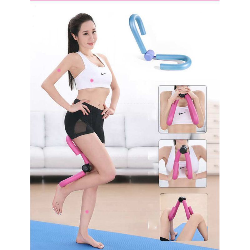 Alat Fitness Otot Paha Alat Yoga Kaki Tangan Senam Kegel Leg Thigh Muscle Trainer