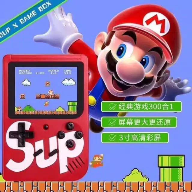 Game box anak / game box 4 in 1 / game suer mario best quality / SUP game box all in one