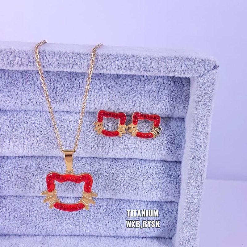 Set anak titanium, awet,tahan lama