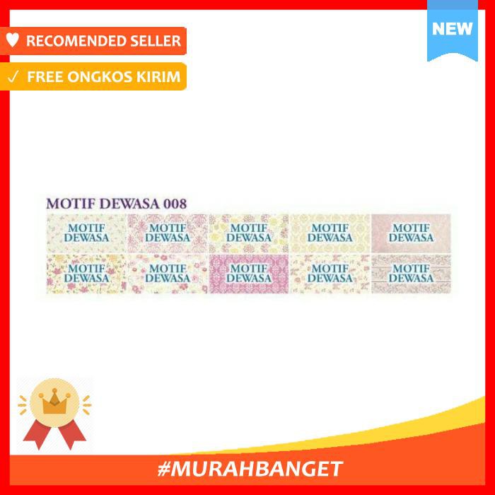 

Label Nama Tahan Air/Sticker Label Waterproof Motif 8 - Pengikat & Perekat - Stiker