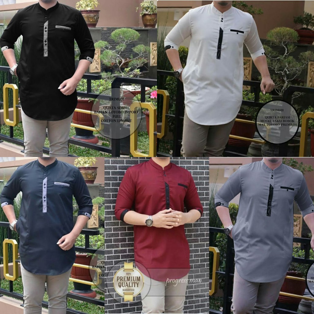 BAJU KOKO ZASA SIZE XL / ATASAN PRIA / PAKAIAN PRIA MUSLIM / BEST SELLER !!