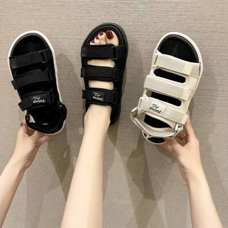 COD POS T018 FREE DUS/KOTAK Sandal Tali Wanita Premium Korea sandal tali Gunung Cewek