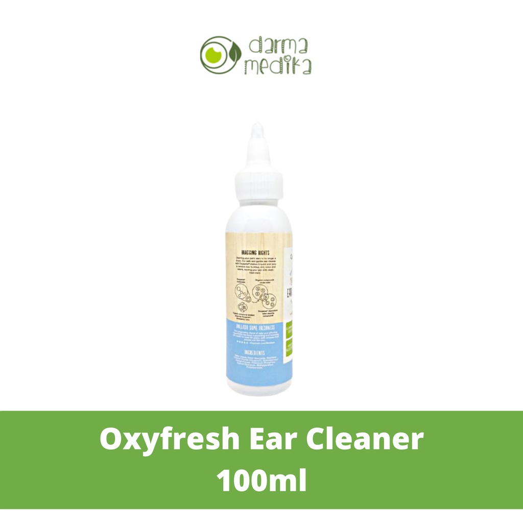 Oxyfresh Pet Ear Cleaner 100 ml - Pembersih Teliga Anjing Kucing