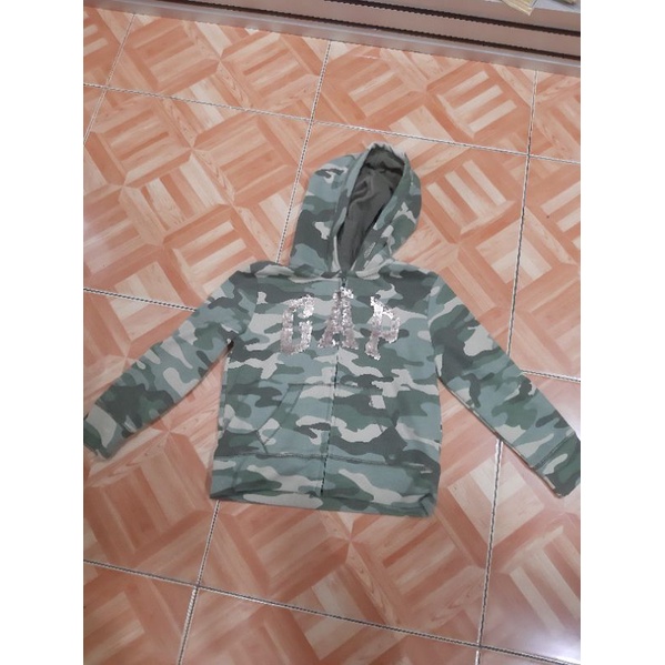 Jaket Anak Army GAP xs