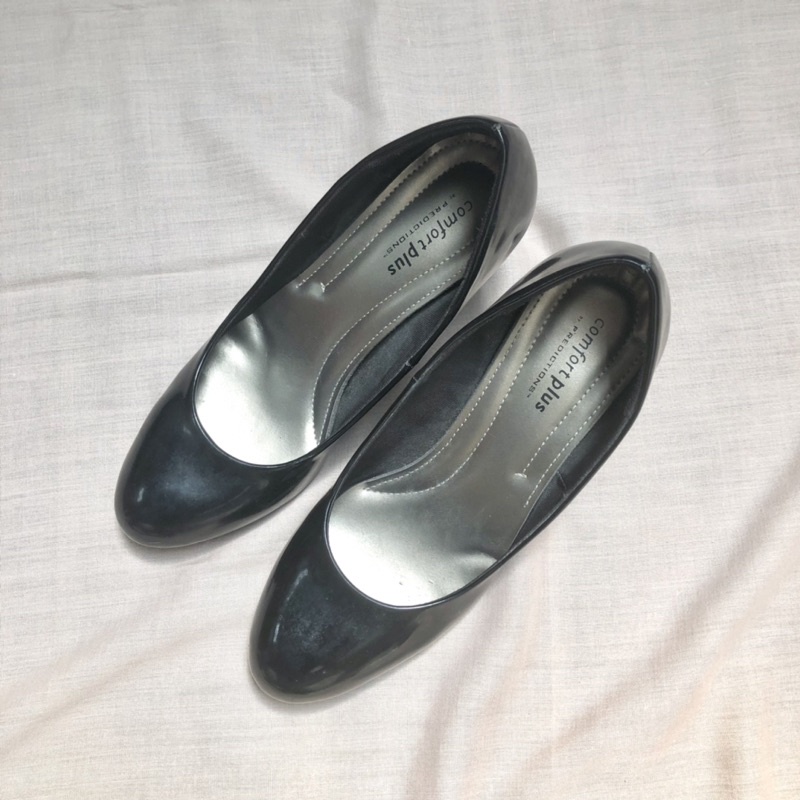 [PRELOVED] Heels Payless Comfort Plus Hitam 7cm | Heels Pantofel Hitam | Sepatu Formal Wanita Hak 7c