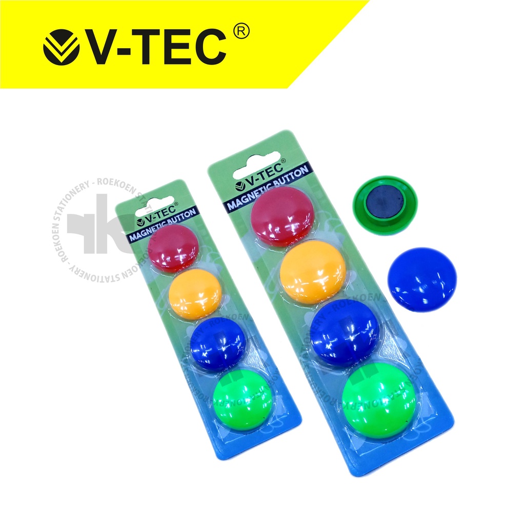 

V-Tec Magnet Papan Tulis Bulat D30mm Solid VT-MB30