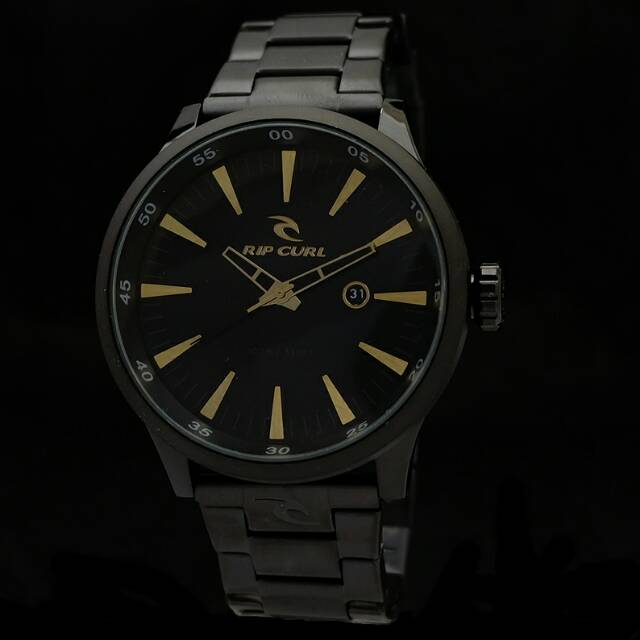 Jam Tangan Ripcurl Detroit DZ Super Mewah - Jam Tangan Pria Ripcurl - Ripcurl Black