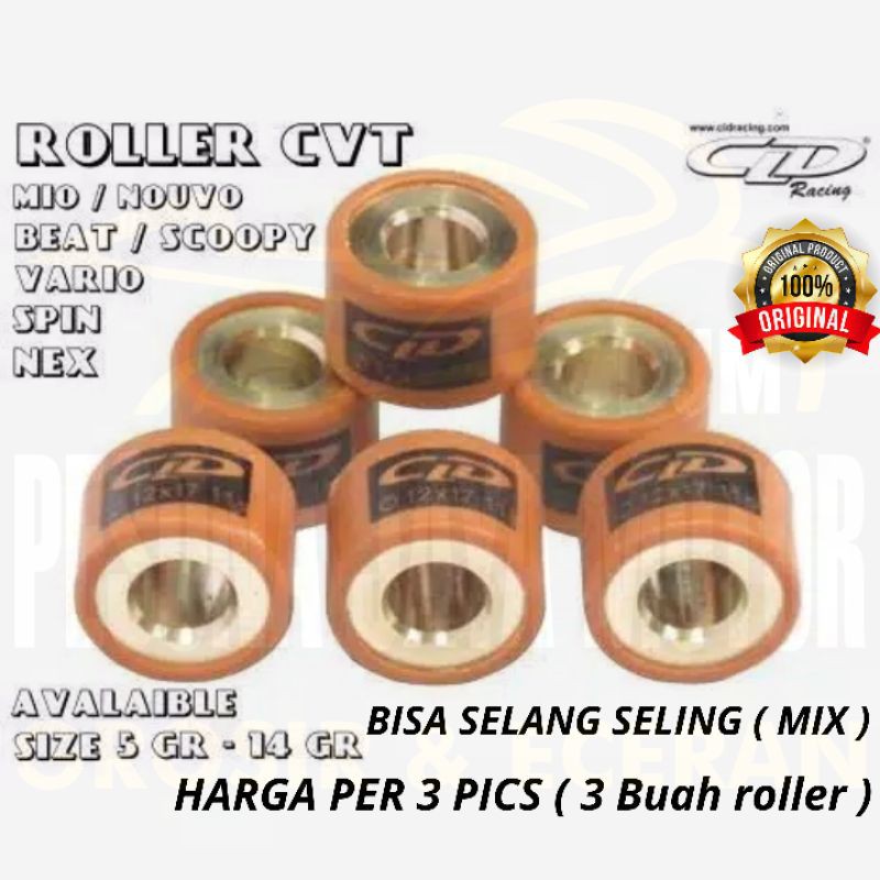 ROLLER RACING CLD ISI 3 NMAX AEROX XEON VARIO 125  125  FI 