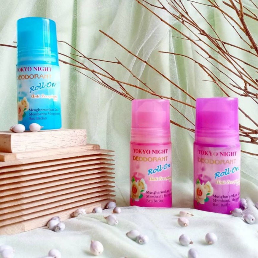 Tokyo Night Deodorant Roll On Anti Perspirant / Deodorant Tokyo Night Original 50ml