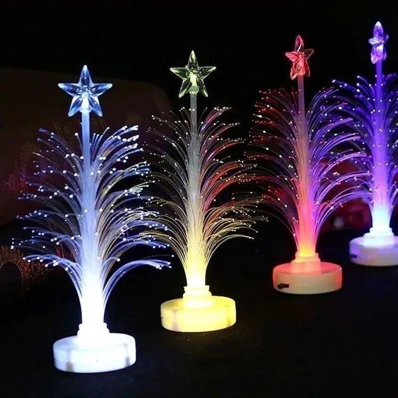 [ Xmas Christmas Tree Color Changing LED Light  Fiber Optic Christmas Tree  ]