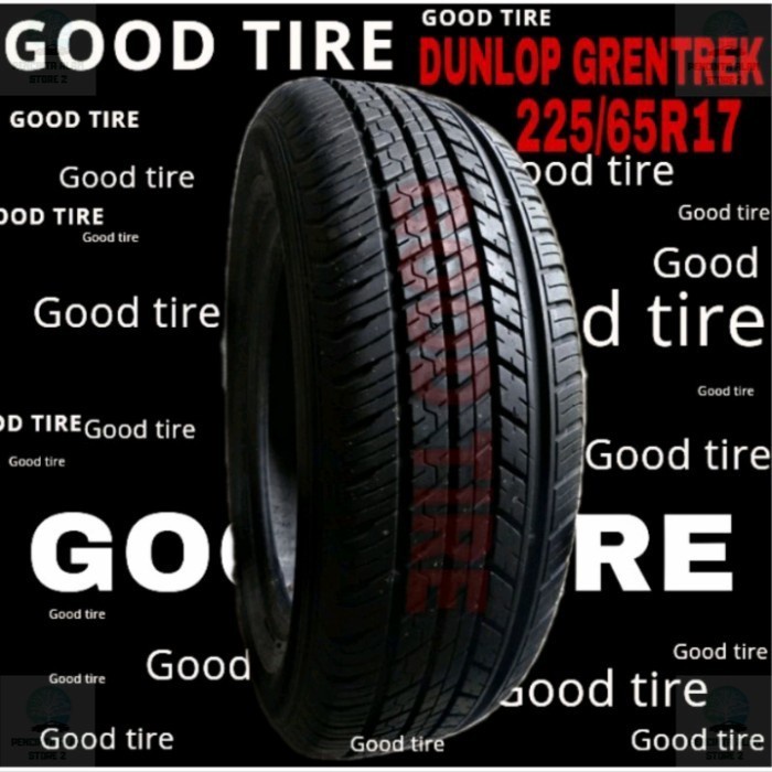 BAN MOBIL 225/65 R17 RING 17 DUNLOP GRENTREK COPOTAN SEKEN BEKAS BAN