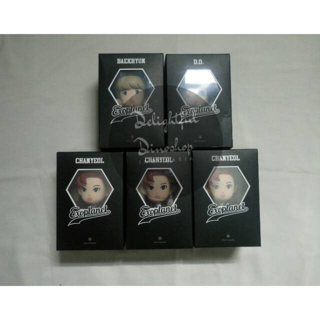 (READY STOCK) EXO MINI FIGURE X MINISO 2019 CHARACTER FIGURE CHANYEOL KAI BAEKHYUN DO LAY SEHUN CHEN