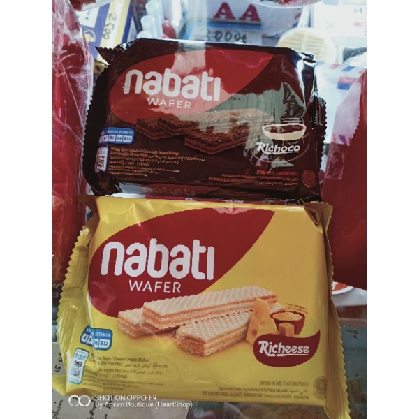 

Nabati Wafer Richoco dan Richeese