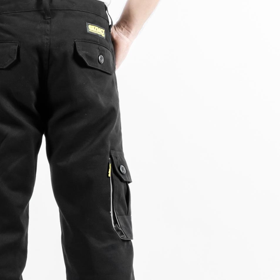 Booming Gizmo Celana Cargo Panjang Prime Black