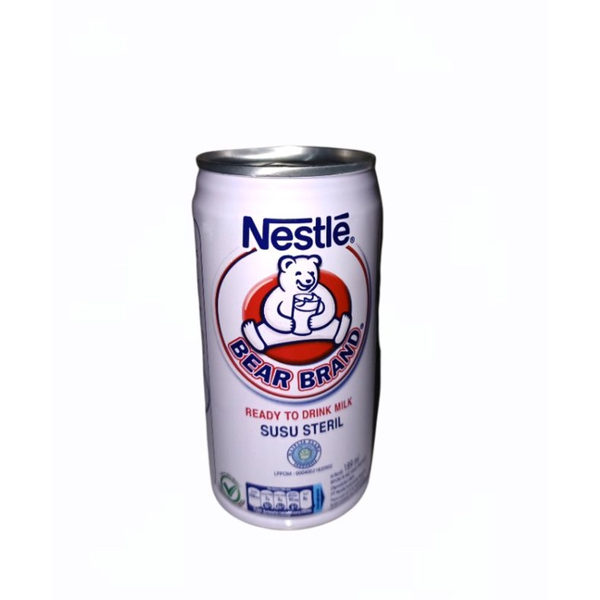 

Susu Beruang Nestle Bear Brand Susu Beruang Cair Susu Steril 189ml Susu Kaleng Satuan Susu Murni