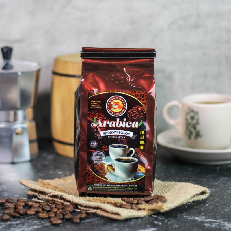 

KOPI PADANG SOLOK ARABIKA SPECIALITY COFFEE 250 GRAM
