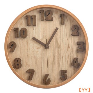 Jam Gantung Bahan Kayu Solid Gaya Nordic Untuk Ruang Tamu Jam Gantung Bahan Kayu Solid Gaya Nordic Untuk Ruang Tamu