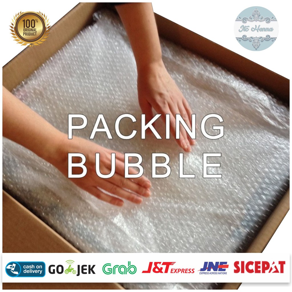 

Tambah Bubble Wrap Extra Untuk Safety dan Keamanan Extra Paket