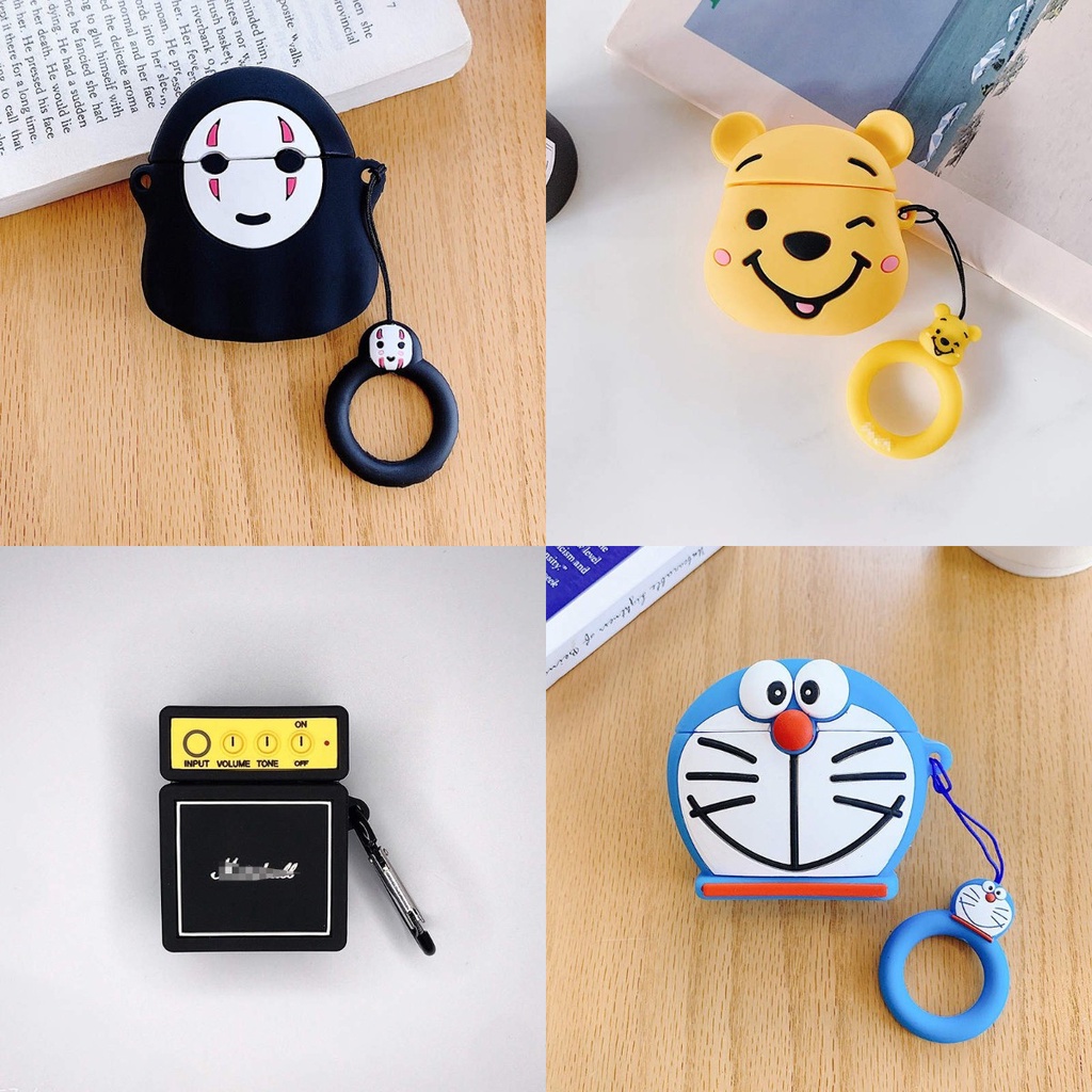 Case Adroid I12 Tws Silicon Macaron Sofe Lucu Case Airpods Case Inpods  Softcase for Andriod Earphone Wireless Headset