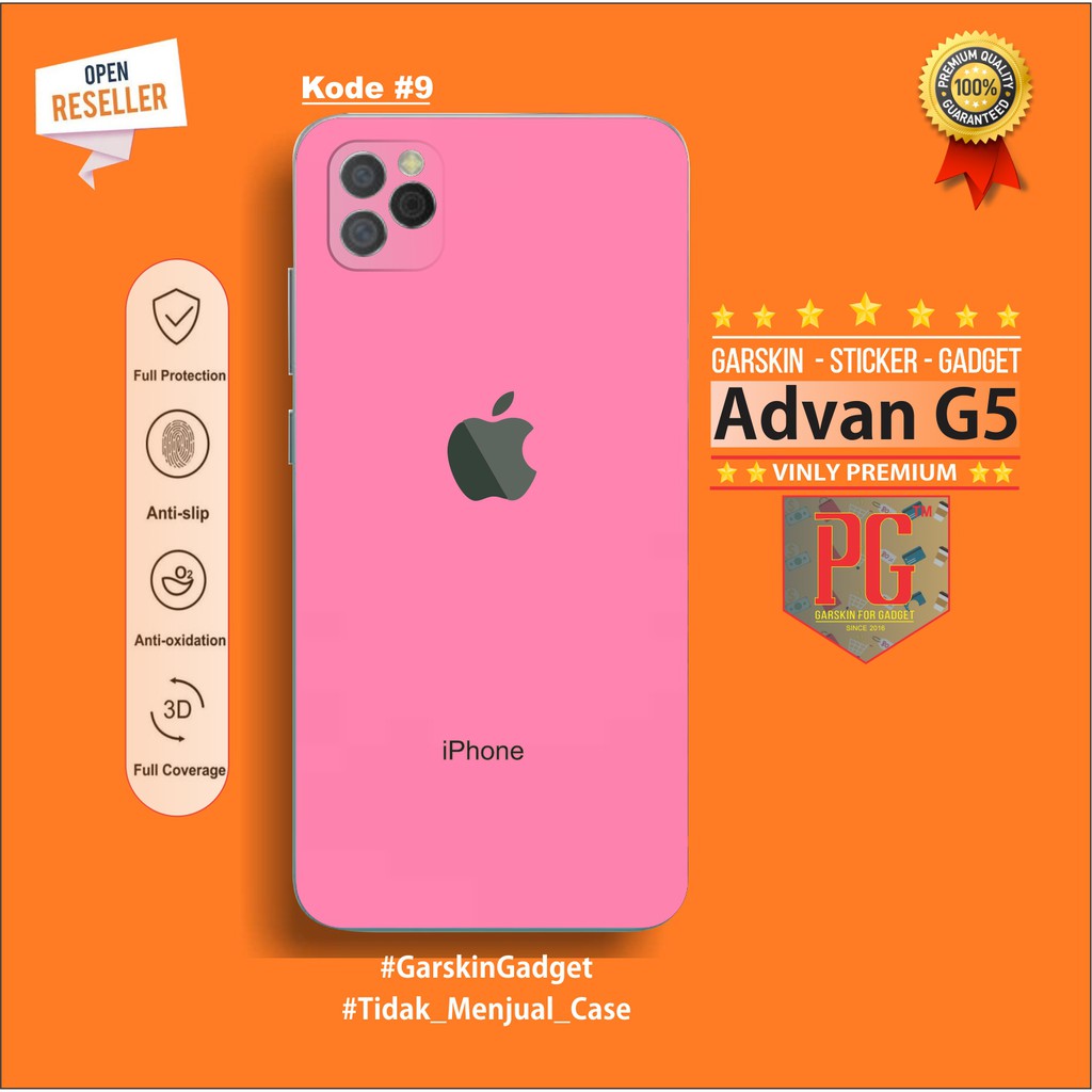 Garskin Skin Advan G5 Sticker Original Motif Iphone Shopee Indonesia
