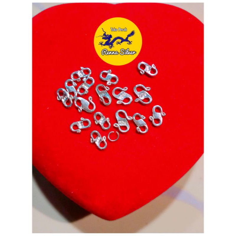 Kokot/Kait Gelang Tangan Perak Murni